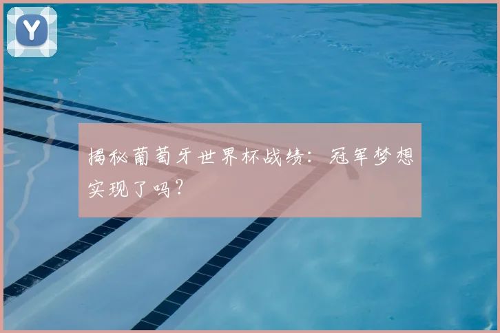 揭秘葡萄牙世界杯战绩：冠军梦想实现了吗？