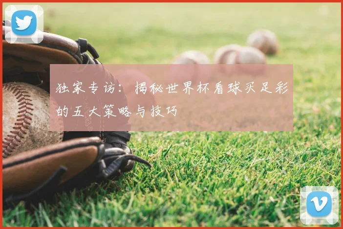 独家专访：揭秘世界杯看球买足彩的五大策略与技巧