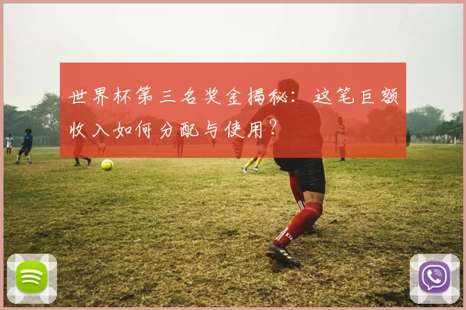 世界杯第三名奖金揭秘:这笔巨额收入如何分配与使用?